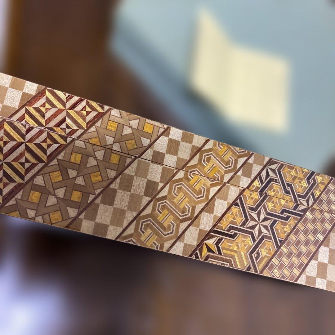 箱根寄木細工30cm
