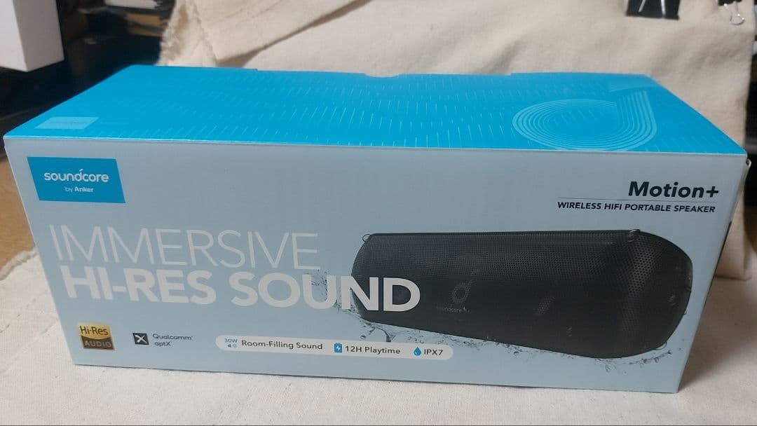 Anker soundcore Motion+ ブラック ワイヤレススピーカー