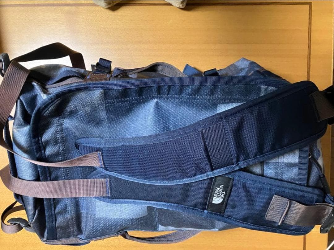 THE NORTH FACE ボストン ダッフル バッグ デニム柄 XSサイズ