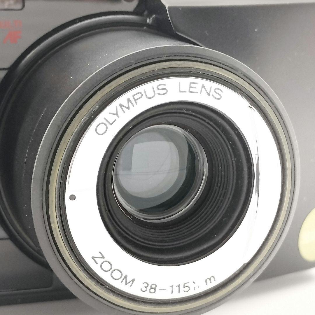 ★動作確認済★OLYMPUS オリンパス μ ZOOM 115 ブラック