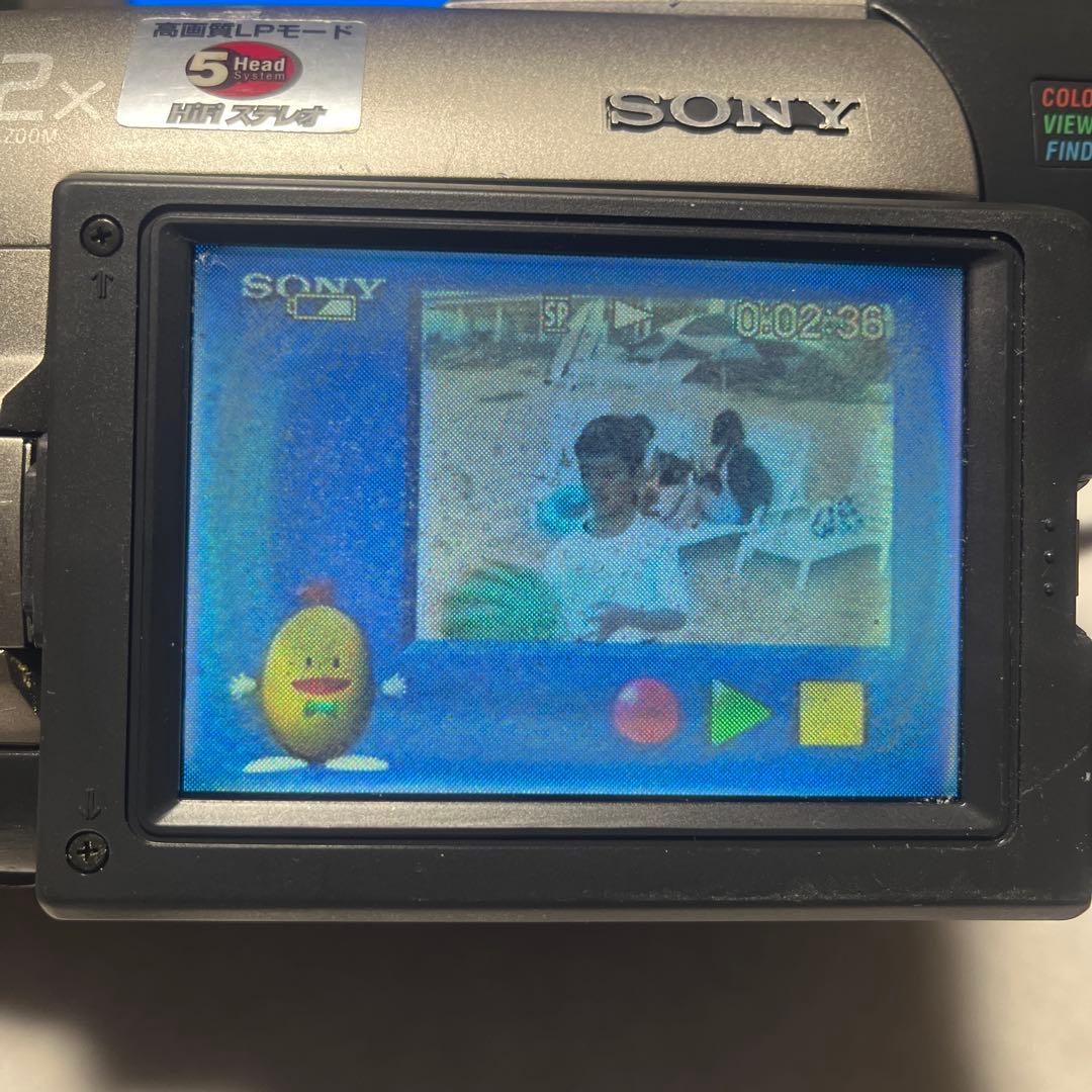 訳ありSONY videoHi8 Handycam CCD-TRV85 ④