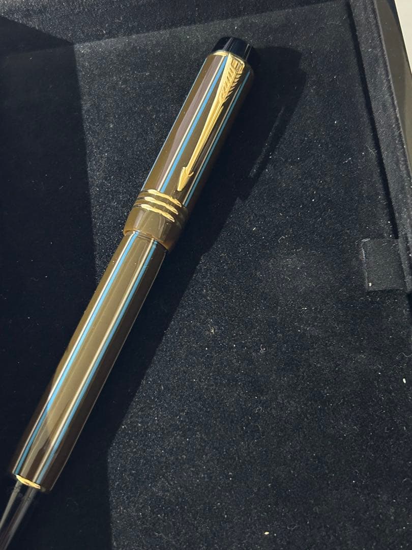 ピンストライプ ボールペン 2004年限定 PARKER DUOFOLD
