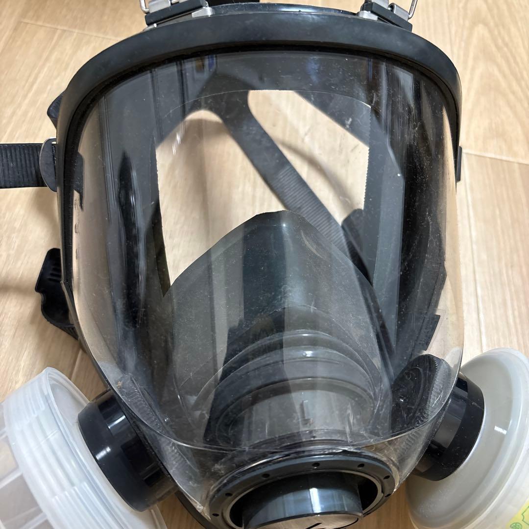 シゲマツ　面体　防毒マスク　塗装　農薬散布　サイズ1