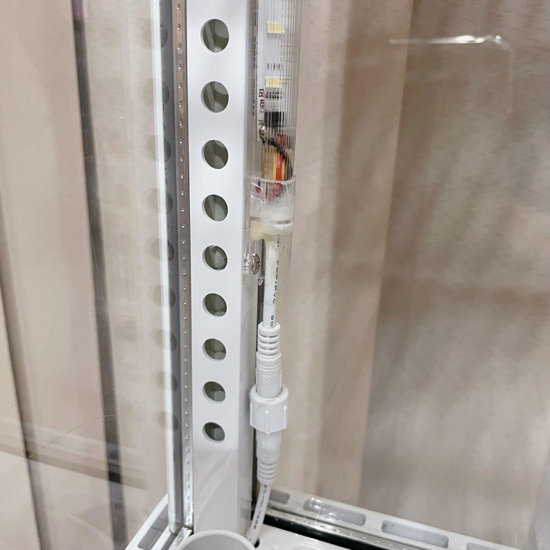 レマコム 4面ガラス 冷蔵ショーケース 105L R4G-105SLW LED