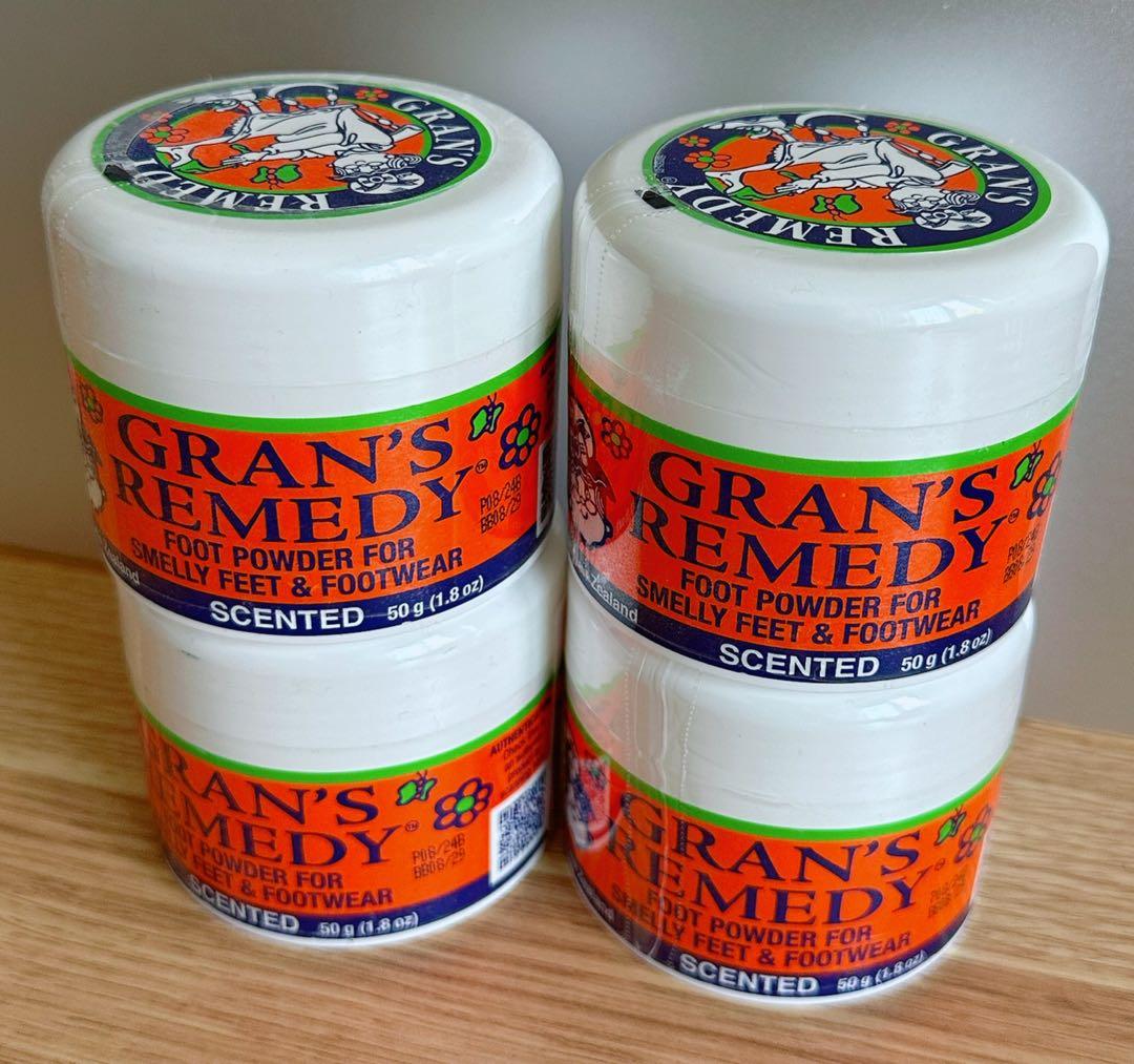GRAN'S REMEDY フットパウダー 50g ＊4個 花の香り