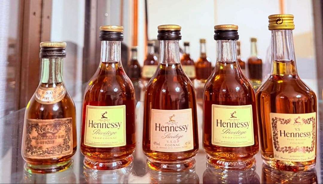Hennessy ミニボトル 9本.