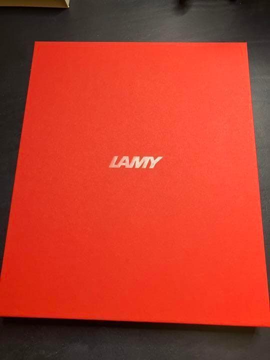 限定品　LAMY　アルスター　グローシーレッド　万年筆セット