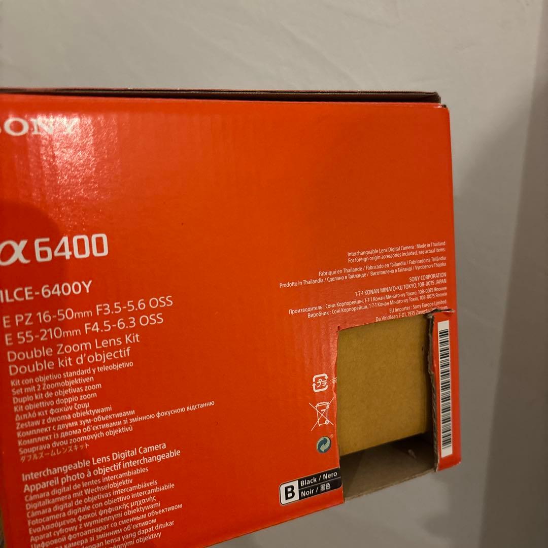 SONY a6400 本体、ダブルレンズキット