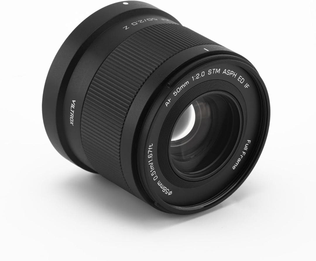 【新品】VILTROX AF 50mm F2 Zマウント フルサイズ対応
