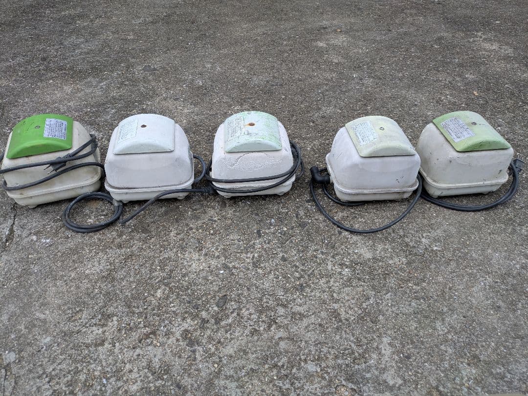 ジャンク品　②5台セット エアーポンプ JDK-40 風量40L/min