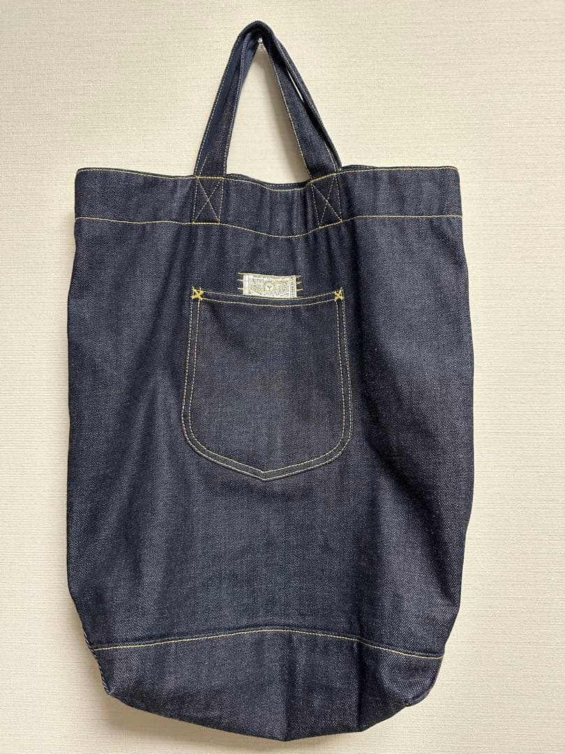 【完売品】ユナイテッドアローズ別注 Lee デニムトートバッグ コラボ綿100%