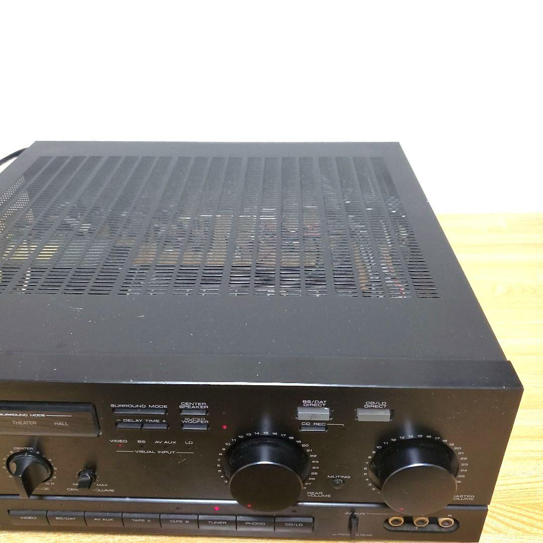 KENWOOD プリメインアンプ A-5J ブラック 通電確認済み レトロ
