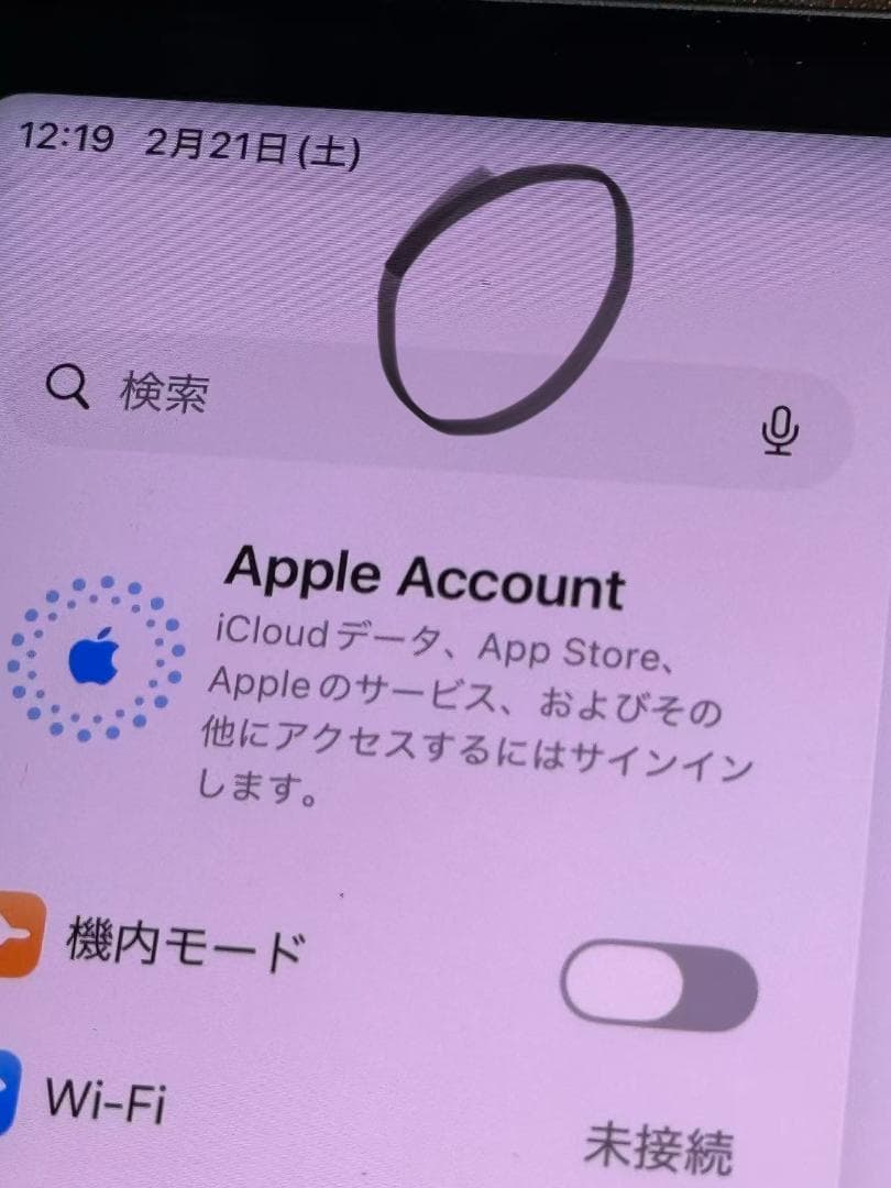 訳アリ　iPad Pro 12.9インチ 第5世代 128GB スペースグレイ