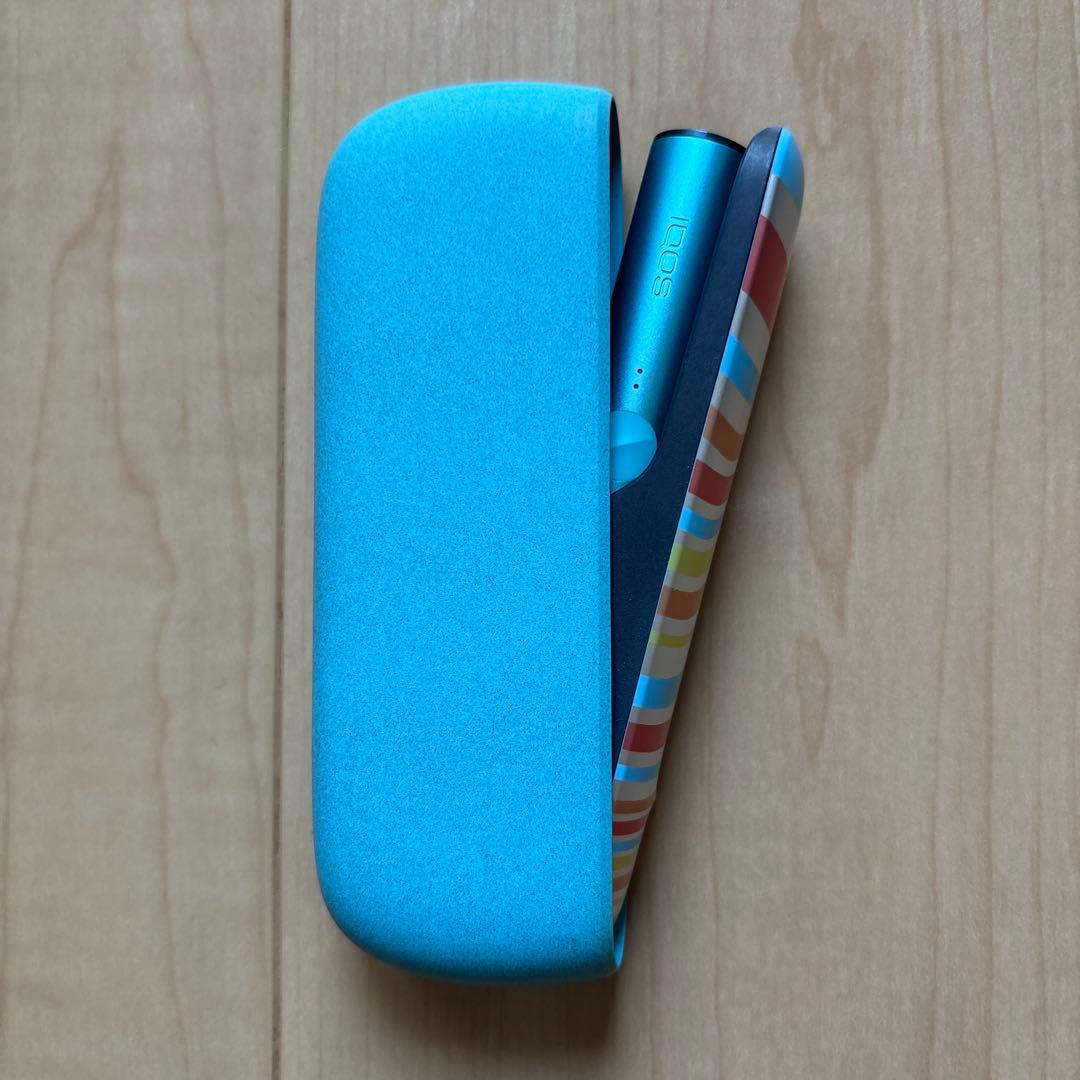 IQOS 電子タバコケース 青