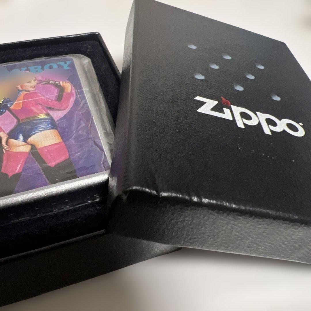 【未使用】ZIPPO PLAYBOY 2003年製 プレイボーイ ジッポー 箱付