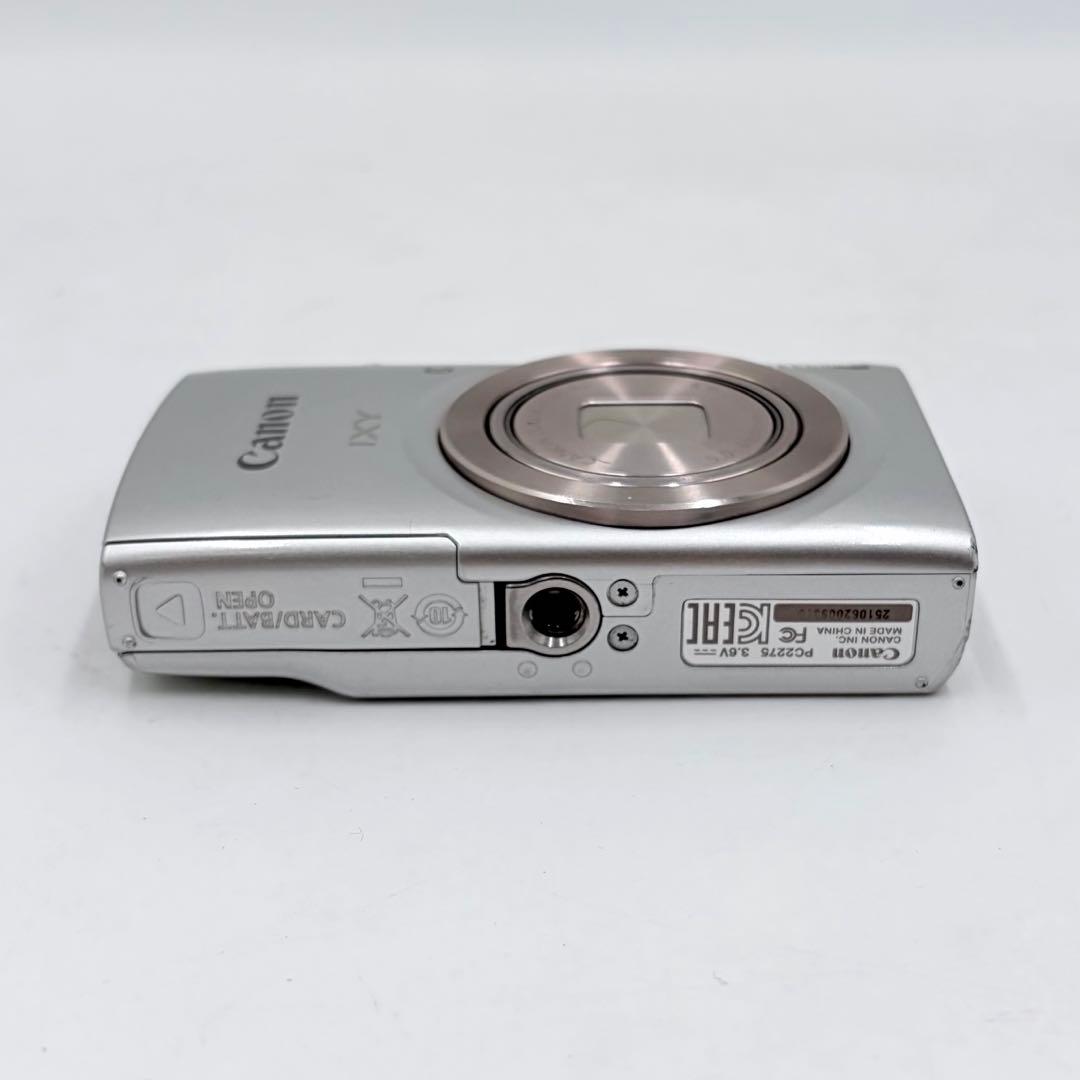 【動作品】Canon IXY 180 シルバー コンパクトデジタルカメラ