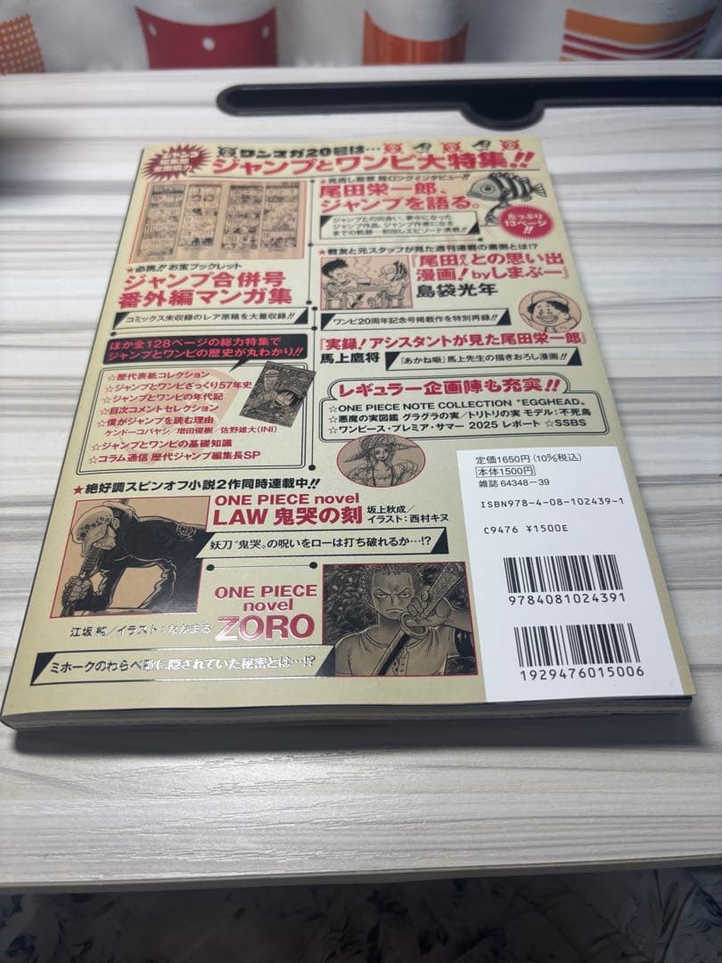 プロモ付き！ワンピースマガジン20号 ルフィ