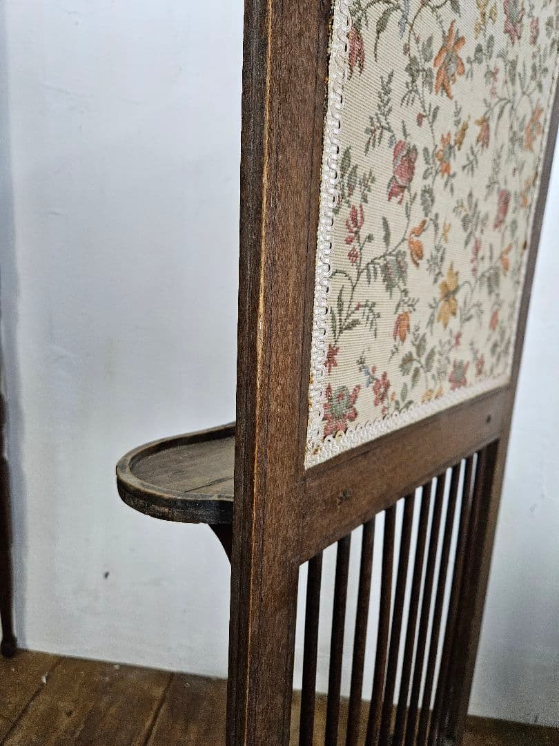 France antique ファイヤースクリーン ゴブラン織り プチポワン