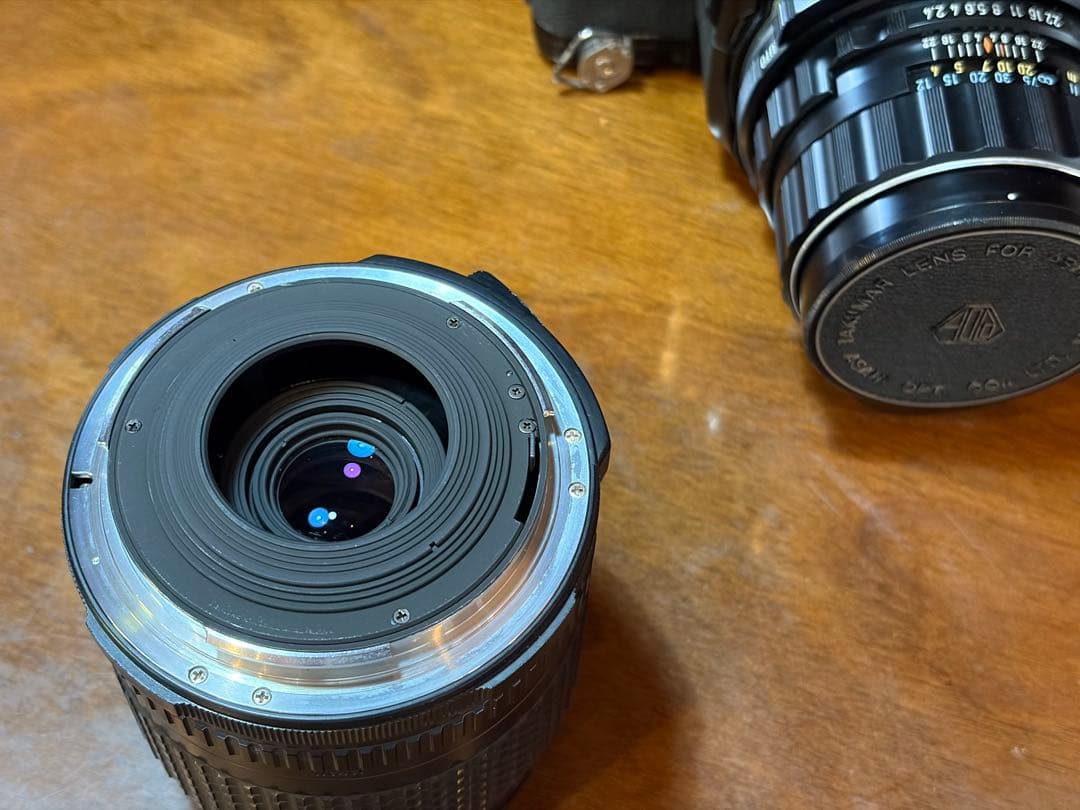 Pentax6×7 105mmf2.4 55mmf4 バケペン　完全動作品