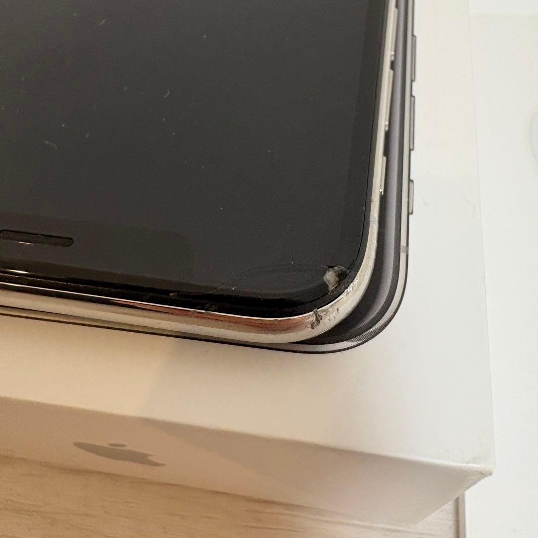 iPhone XS Silver 256GB ジャンク SIMフリー 動作確認済
