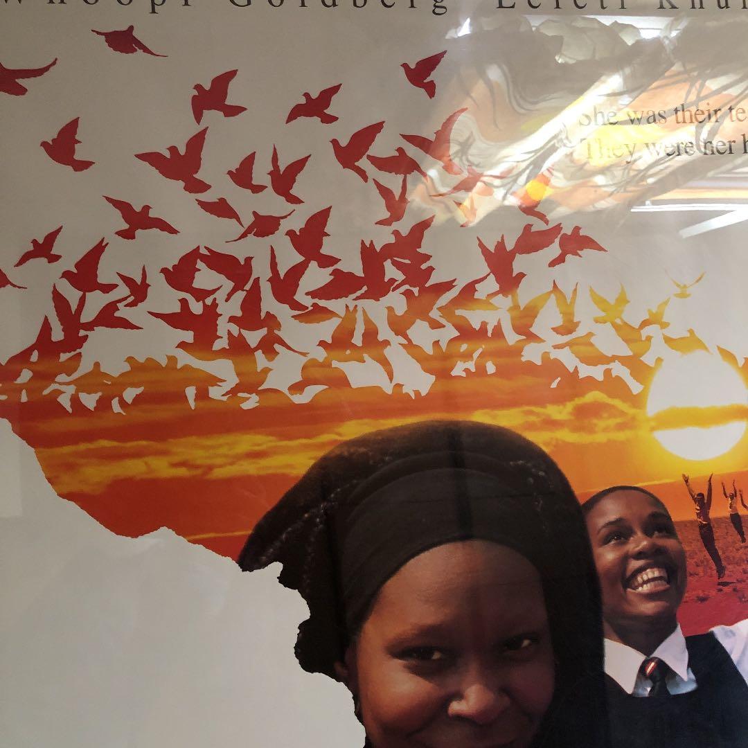 南アフリカ　WHOOPI GOLDBERG アフリカ　映画　引き取り　限定　大阪