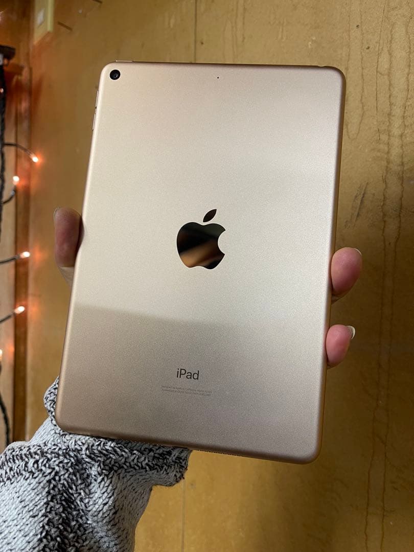 美品Apple IPAD MINI 5 64GB ゴールド 美品