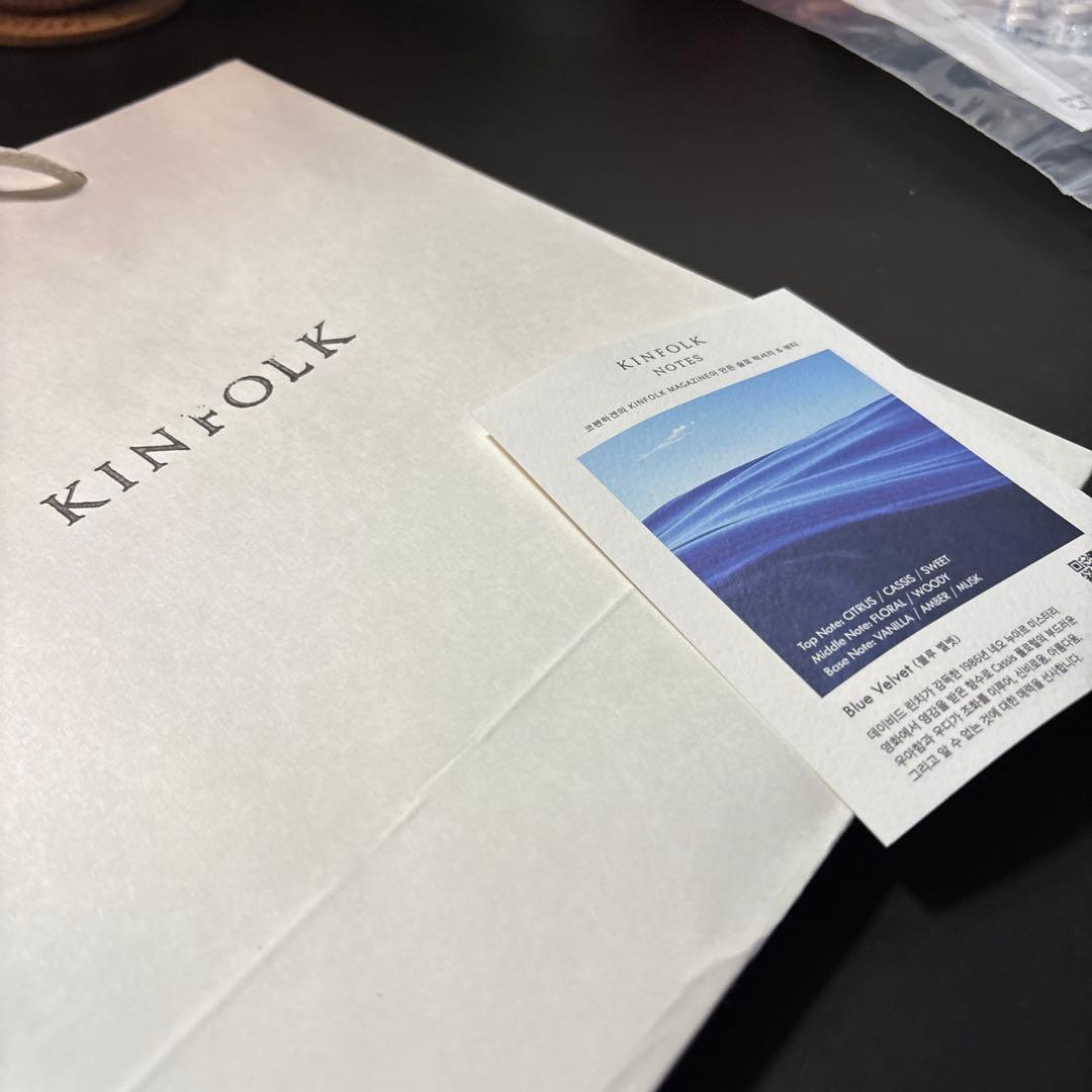 Kinfolk Notes／Blue Velvet Eau de Parfum