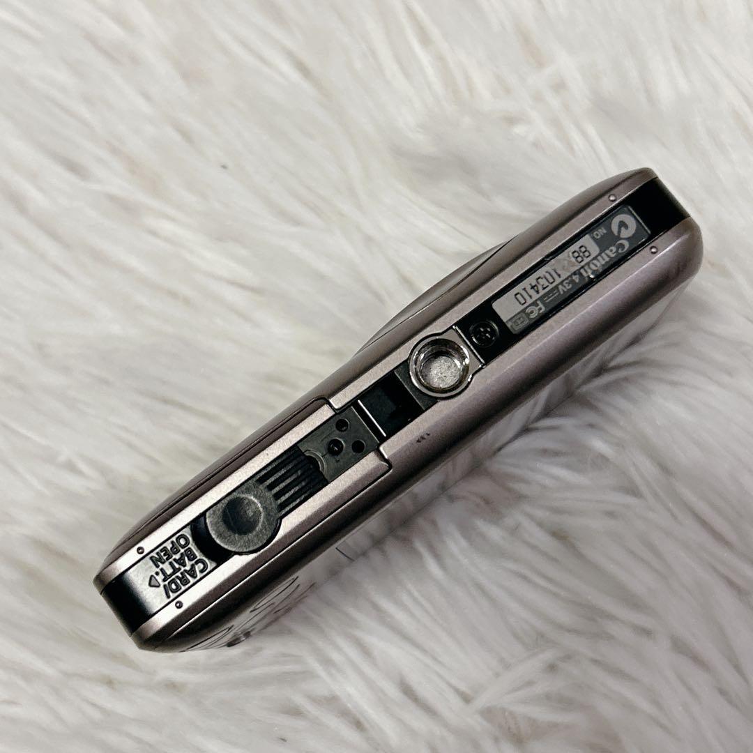 Canon IXY 220 ISコンパクトデジタルカメラ ブラウン