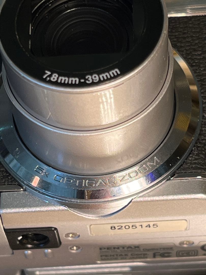 PENTAX Optio 750Z 付属品完備 バッテリー2個 バリアングル液晶