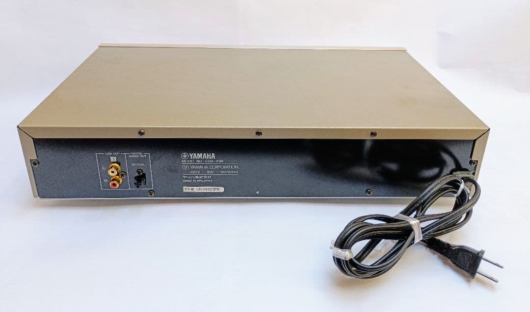 YAMAHA CDプレーヤー CDX-496 & AVアンプ DSP-AX440