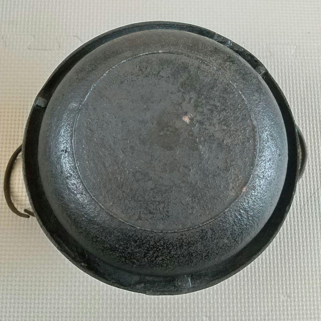 鋳鉄製　茶釜　年代物　アンティーク