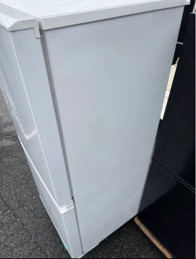 2019年製 126L AQUA 2ドア冷蔵庫 AQR-E13J (W)