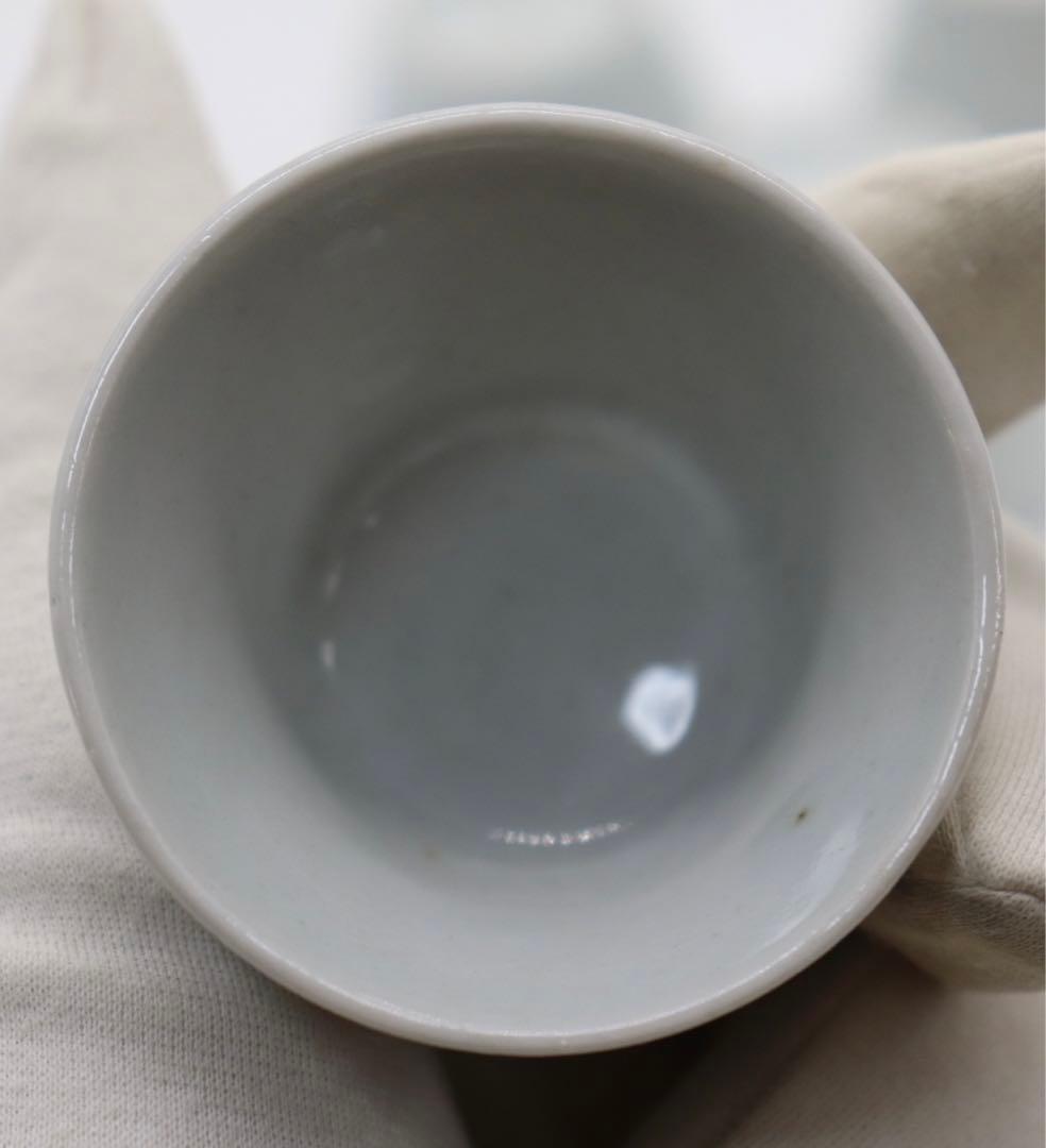 初期　伊万里　白磁　くいのみ5点　送料込み0706