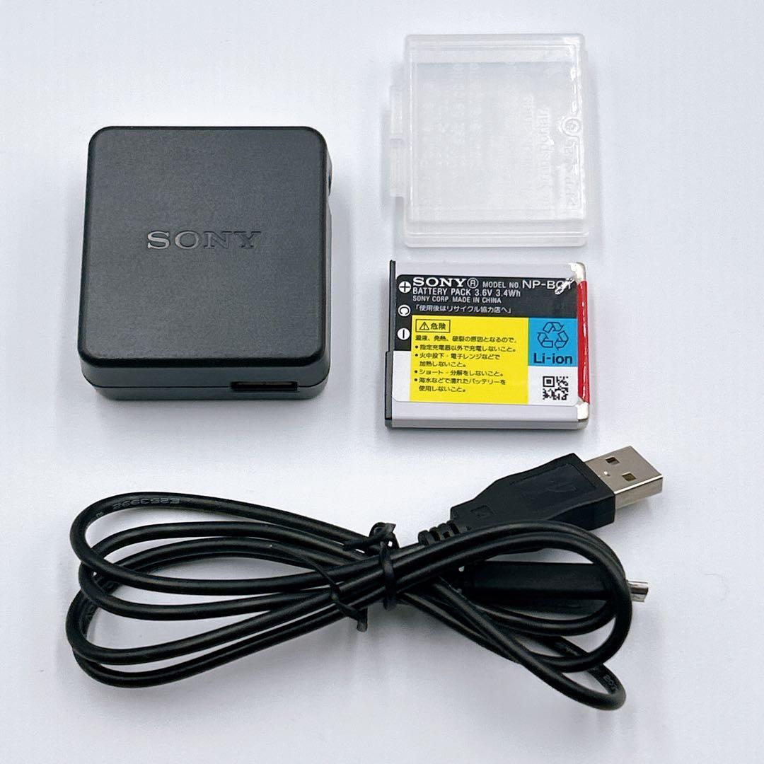☆極美品☆【ソニー】 Cyber-shot DSC-WX10 付属品 動作品 黒