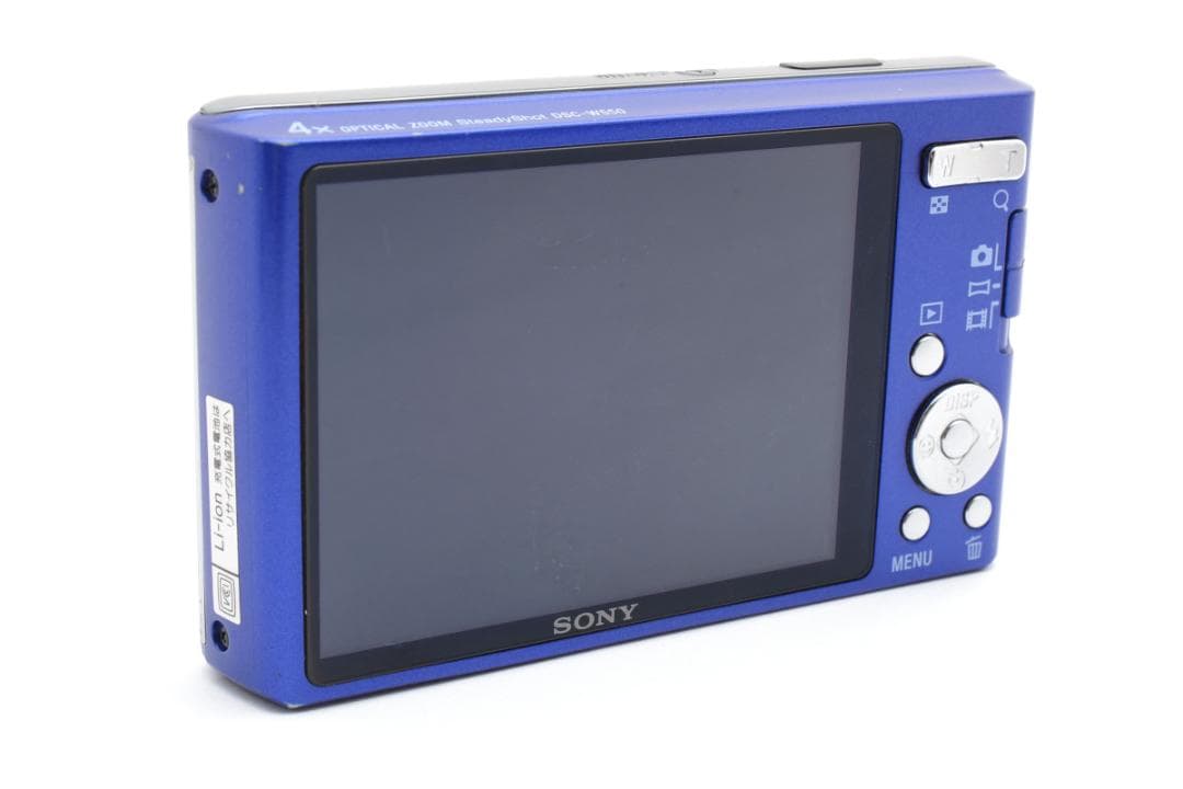 【美品】SONY Cyber-shot DSC-W550　ブルー　動作確認済