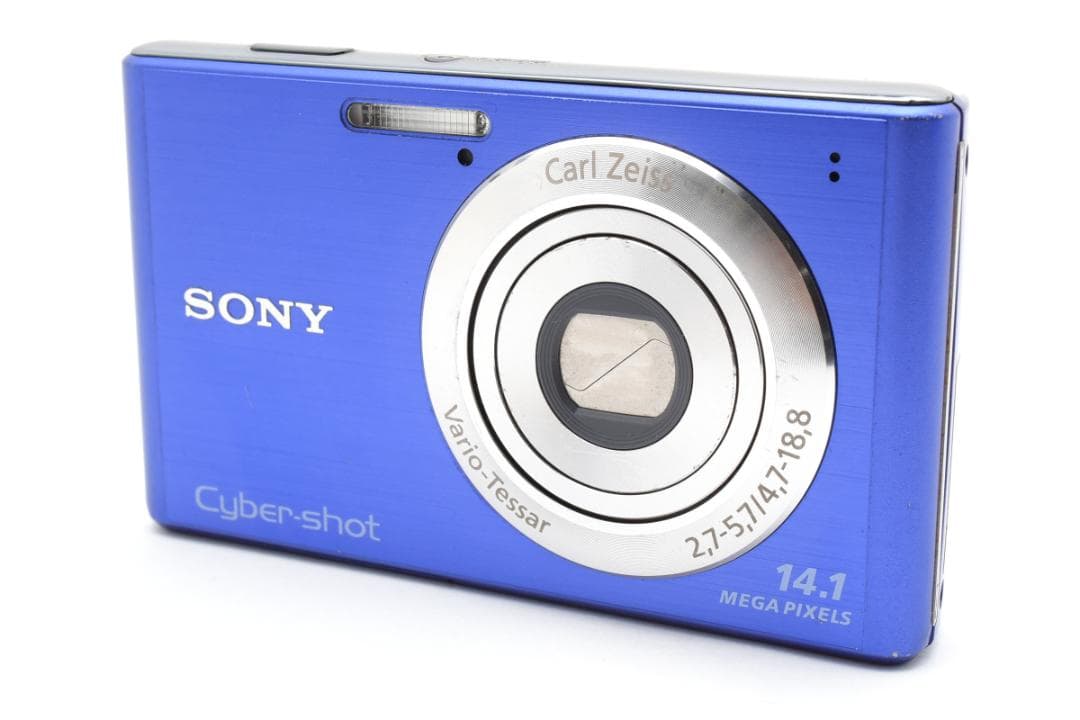【美品】SONY Cyber-shot DSC-W550　ブルー　動作確認済