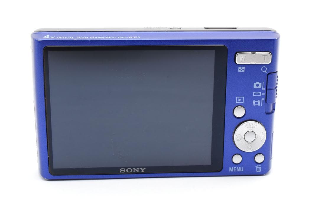 【美品】SONY Cyber-shot DSC-W550　ブルー　動作確認済