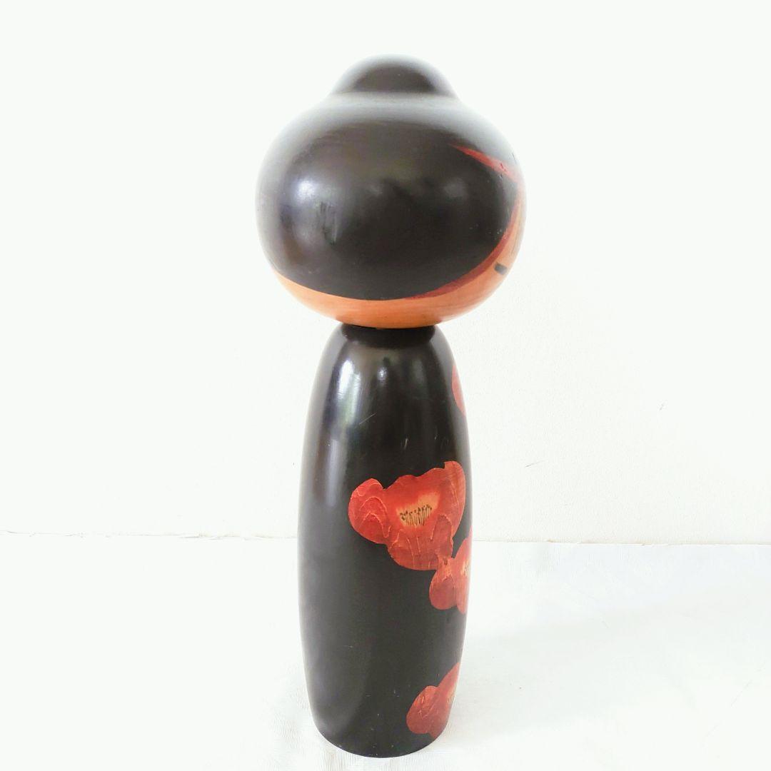 特大こけし42cm　内閣総理大臣受賞作家「渡辺正雄 寒椿B」