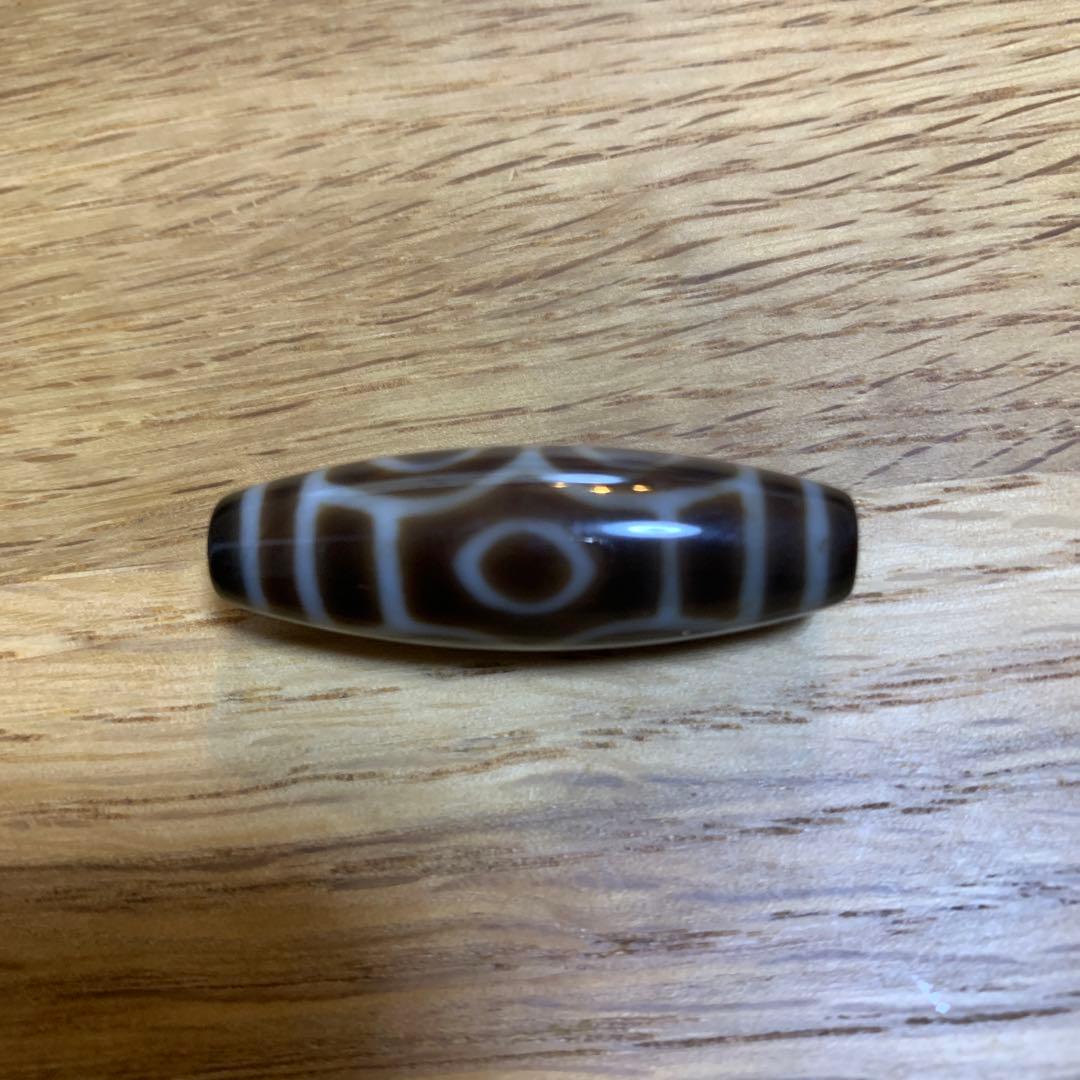 4Aランク　至純天珠 六眼天珠　約38mm×12mm