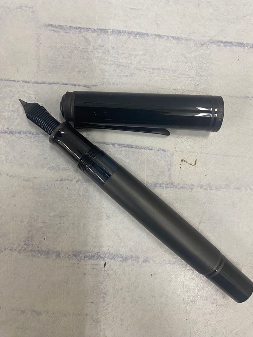 k1286 ペリカン スーベレーン M809 万年筆 ブラックマット【中古】
