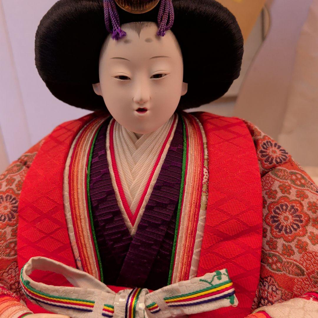 京雛親王 人形 箱付き