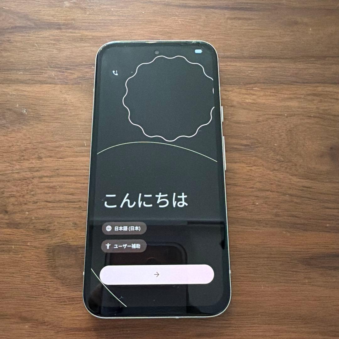 Google pixel 8a ケース付きSIMフリー【画面割れあり】