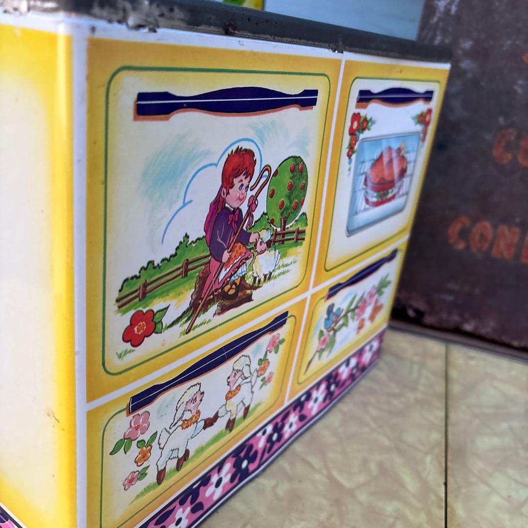 USA Vtg 1950-60s Wolverine Tin キッチンストーブ