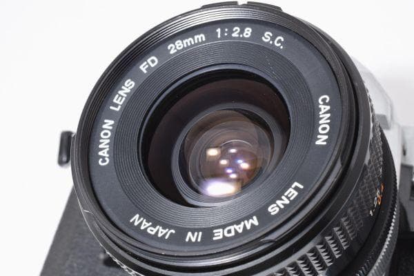 ★美品★ キヤノン AE-1 FD 28mm F2.8 S.C #916