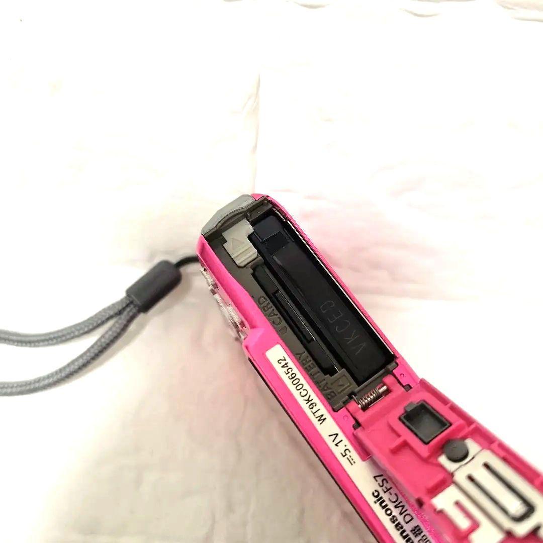 【訳あり】 パナソニック LUMIX DMC-FS7 ピンク