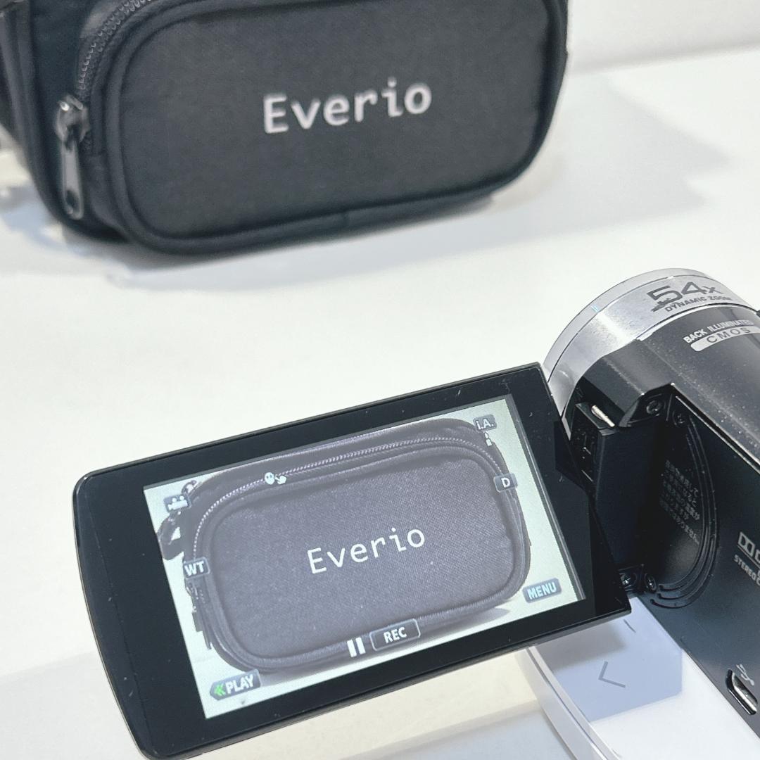 JVC ビデオカメラ EVERIO GZ-E265-B 収納ケース付き