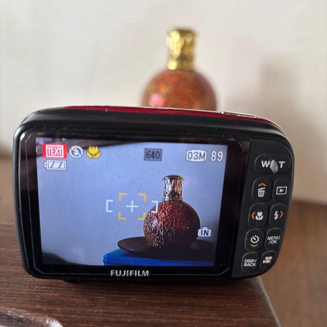 FUJIFILM FINEPIX Z37 デジタルカメラ　レッド