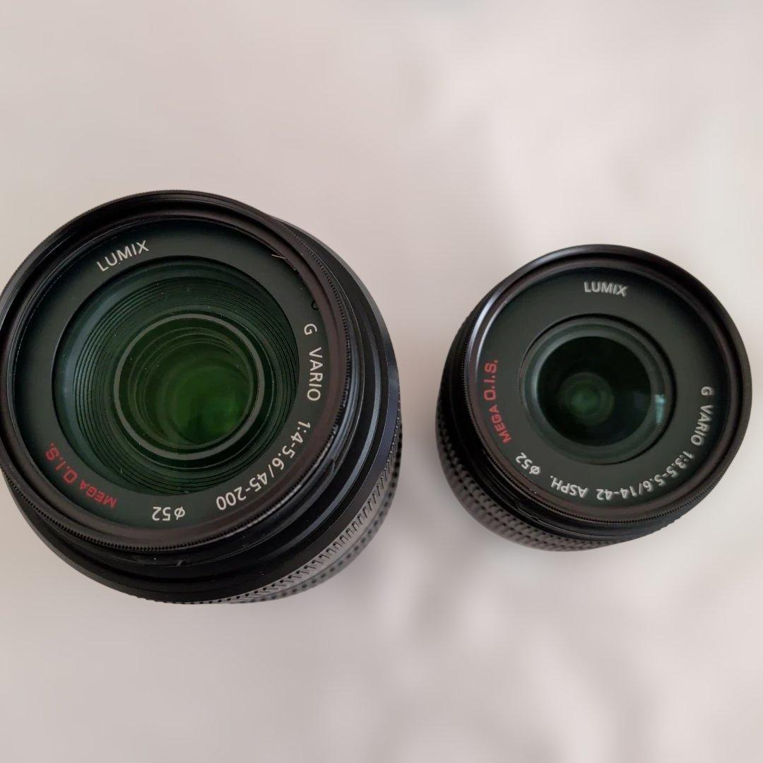 LUMIX G VARIO DOUBLE LENS KIT　G2 ブラック