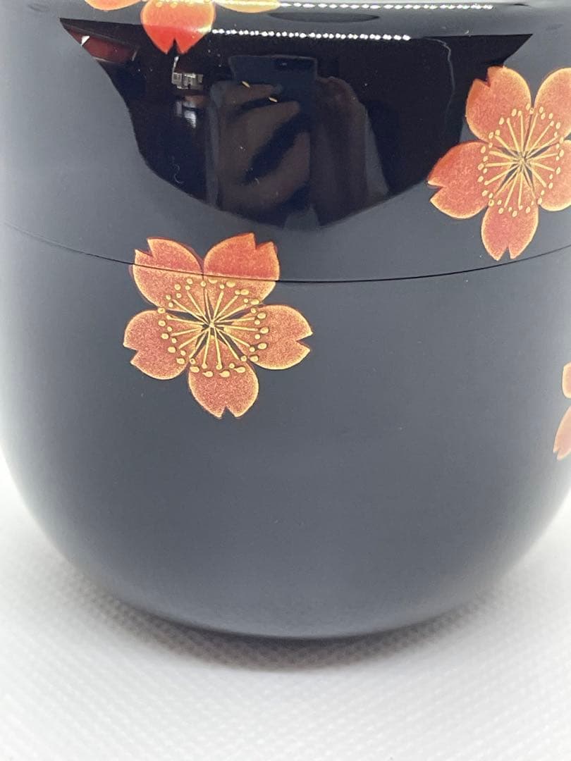 【茶道具】市中五稜　『雪月花　棗』共箱