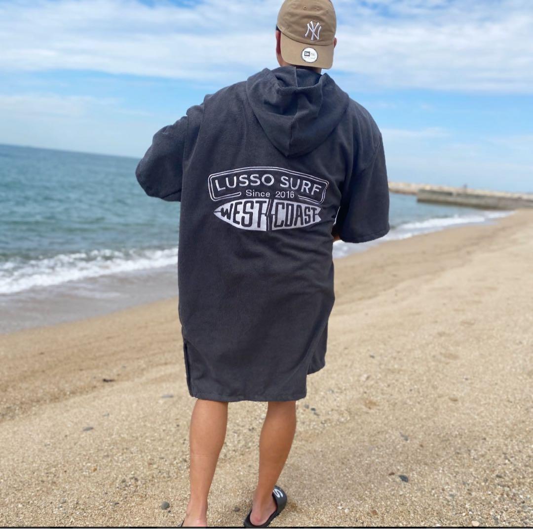 再入荷　LUSSO SURF お着替えポンチョ　グレー⭐︎送料込み